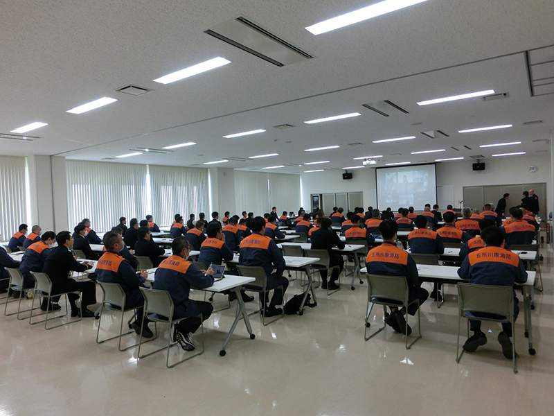女性消防吏員活躍推進研修会の様子