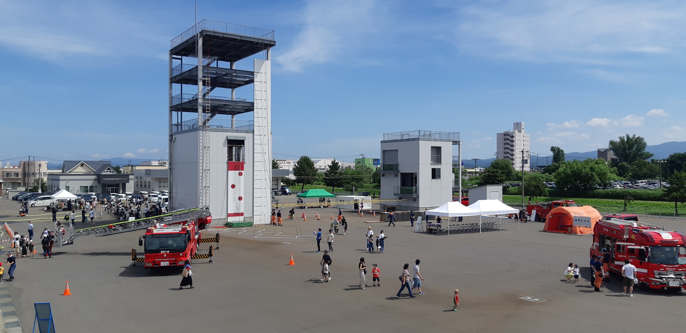 消防フェス2024パノラマ写真