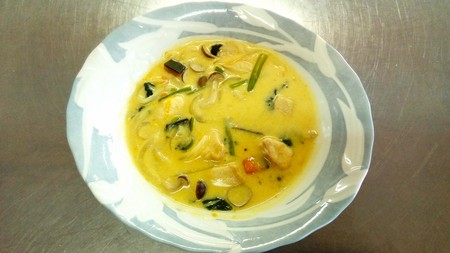 甘酒和風シチューの料理の写真