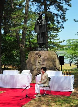 津島園子（太宰治長女）様のご挨拶