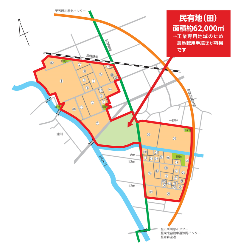 区画図